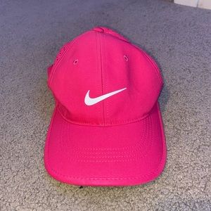 nike golf pink hat